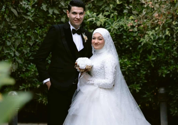 كأجمل ليالي العمر في بنها.. زفاف  على عدلي  على الجميلة  نداء عواد