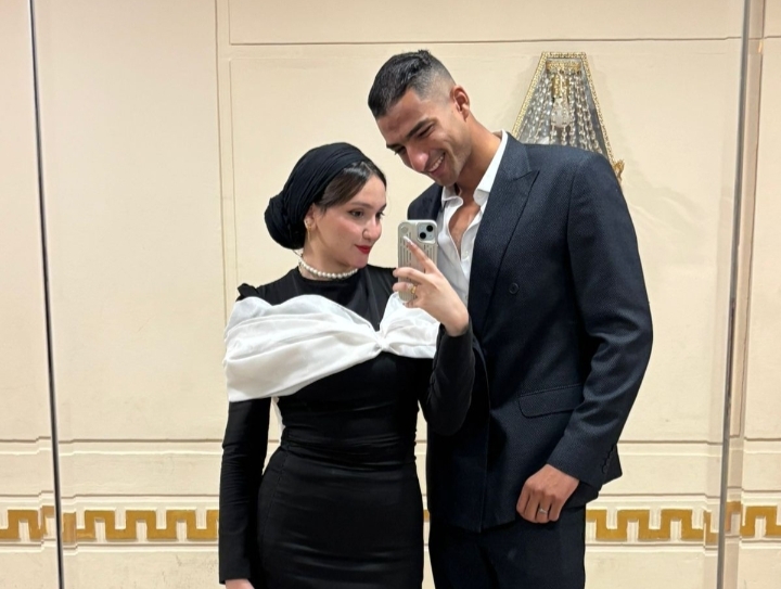 ليلة فرح تزهر بالبهجة.. زفاف أحمد حاتم خميس وندى الخولي في دار المراسم